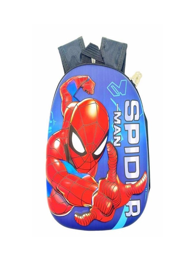 شيري بوكس حقيبة ظهر للأطفال من CherryBox برسومات كرتونية - حقيبة مناسبة لمرحلة ما قبل المدرسة، والمدرسة، ومنطقة اللعب، ورياض الأطفال - حقيبة نزهة صغيرة للأطفال الصغار - حقائب صغيرة خفيفة الوزن للأطفال (أزرق وأحمر برسومات كرتونية) - Image 1